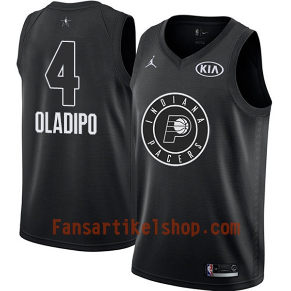NBA Indiana Pacers Trikot Victor Oladipo 4 2018 All-Star Jordan Brand Schwarz Swingman - Herren